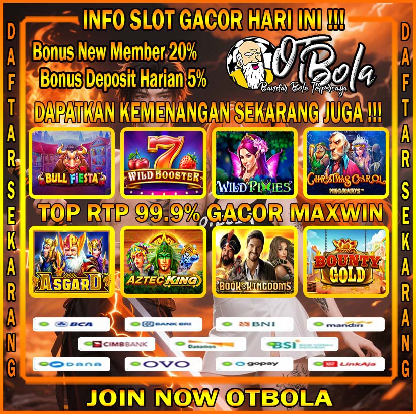 OTBOLA Platform Slot Gacor Permainan Casino Terlengkap