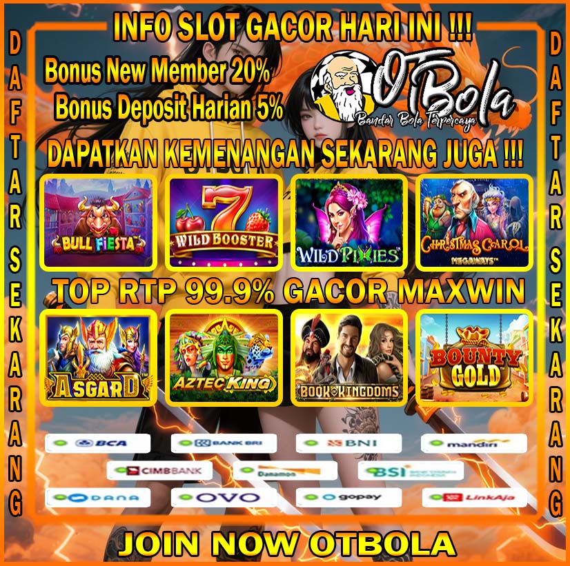 OTBOLA Slot Gampang Jackpot Game Slot RTP Tertinggi