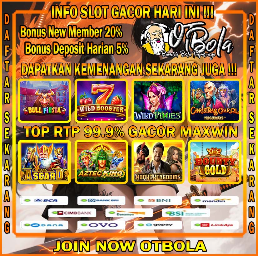 OTBOLA Link Slot Resmi Slot Online Jackpot Sensasional